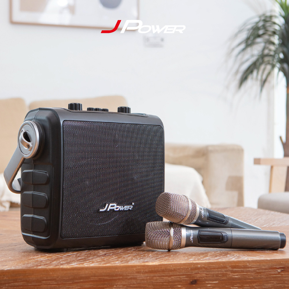 J-POWER 杰強 SingPAD樂唱機震天雷(美華平板 1年版序號6.5便攜無線藍牙KTV音響組合)