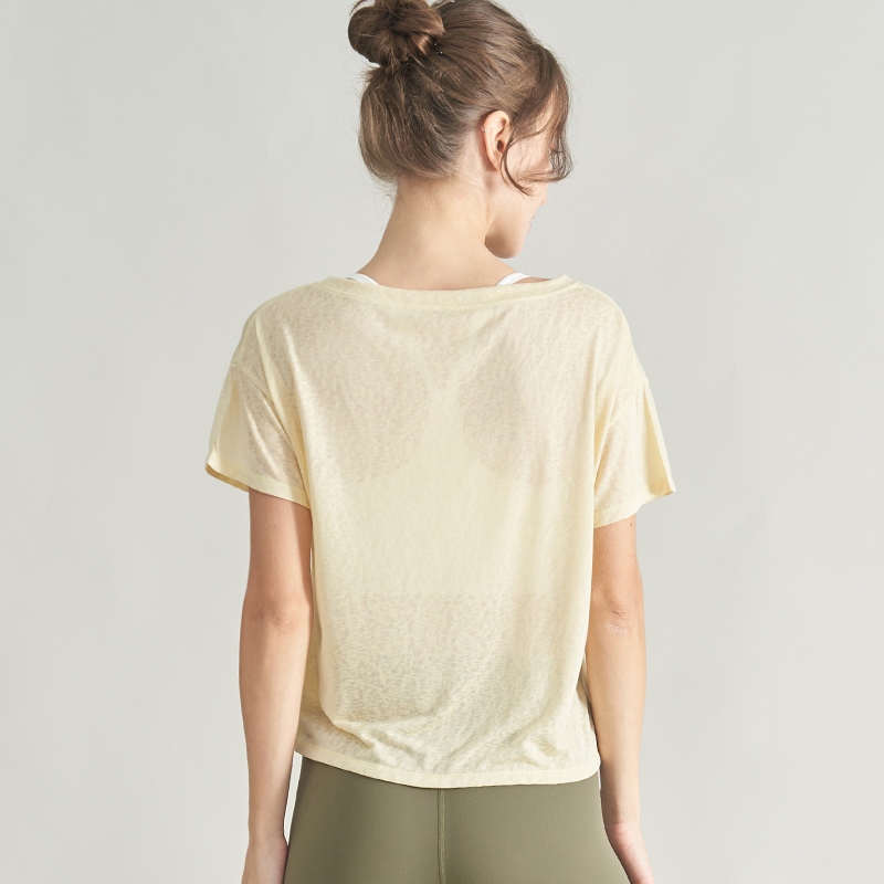 QUEEN YOGA短款外搭罩衫----點選顏色，再選尺寸出現模特相應的照片