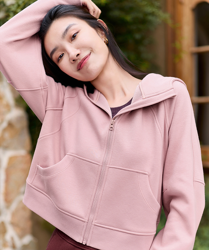 QUEEN YOGA瑜伽運動寬松運動外套