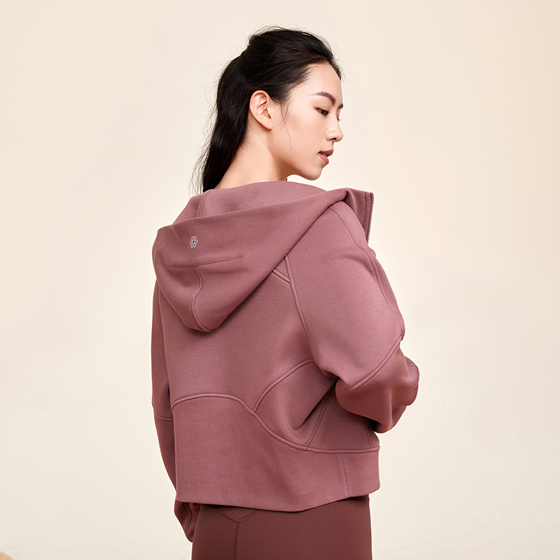QUEEN YOGA瑜伽運動寬松運動外套