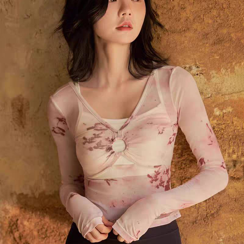 QUEEN YOGA瑜伽長袖罩衫外搭（不含胸墊）