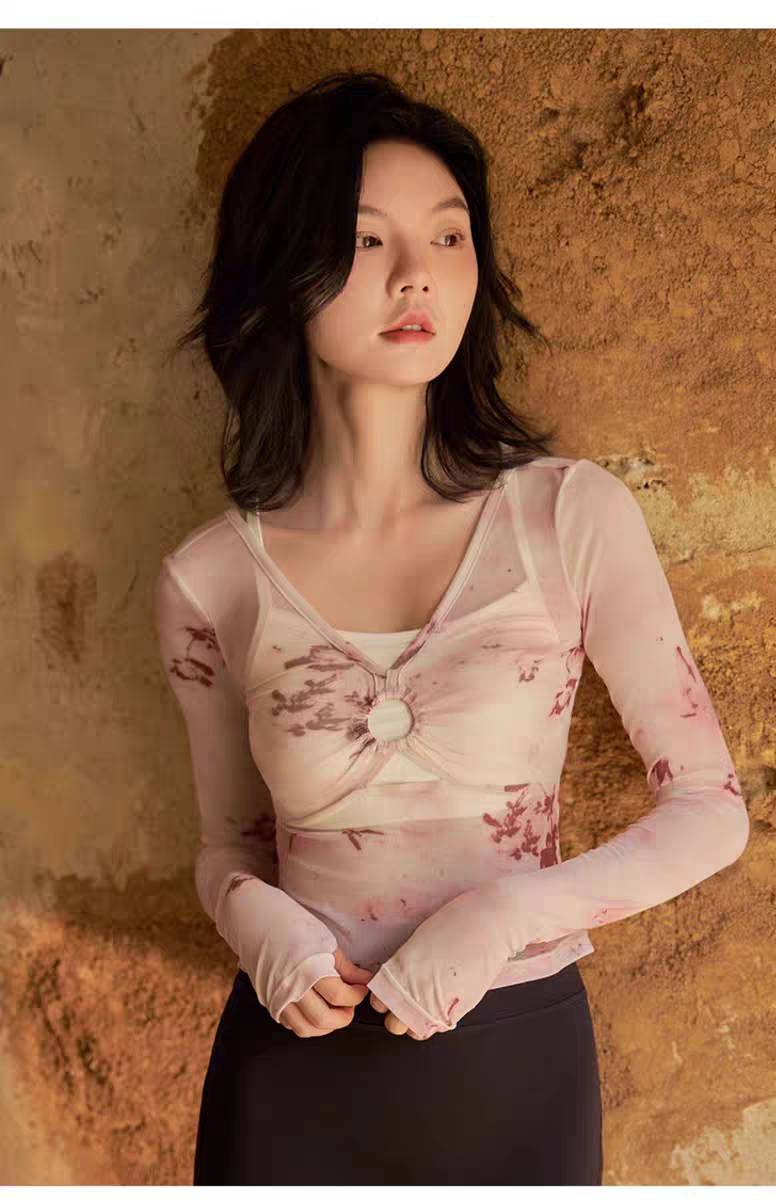 QUEEN YOGA瑜伽長袖罩衫外搭（不含胸墊）