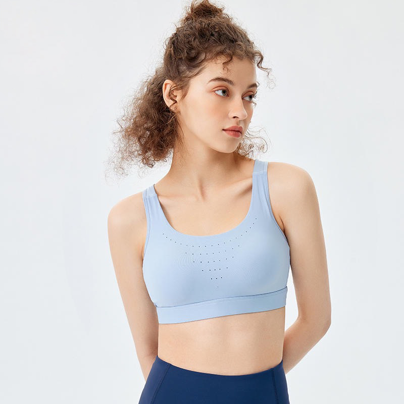 QUEEN YOGA高強度支撐運動跑步Bra(一體式胸墊）