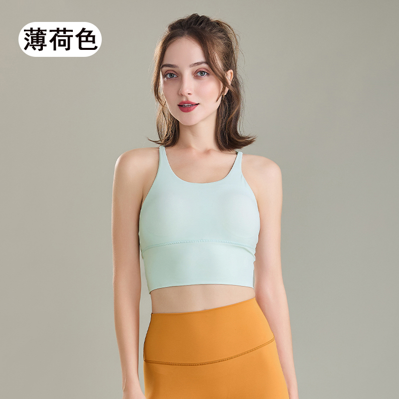 QUEEN YOGA運動健身瑜伽背心（附贈拆卸式胸墊）