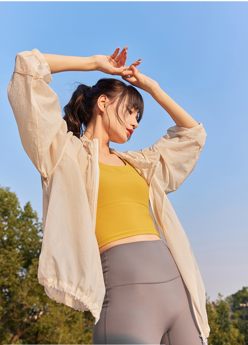 QUEEN YOGA 防曬隔紫外線輕薄外套