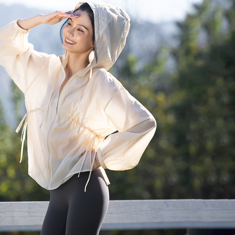 QUEEN YOGA 防曬隔紫外線輕薄外套