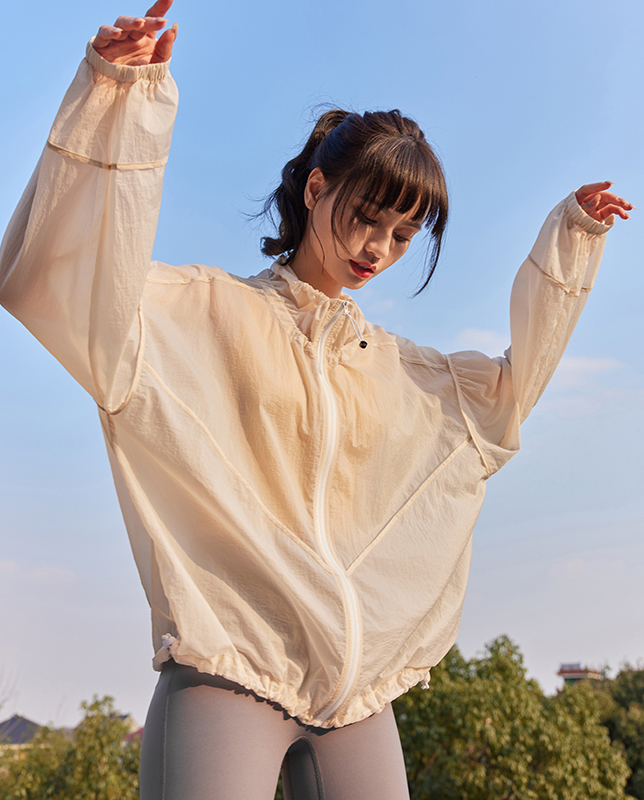 QUEEN YOGA 防曬隔紫外線輕薄外套