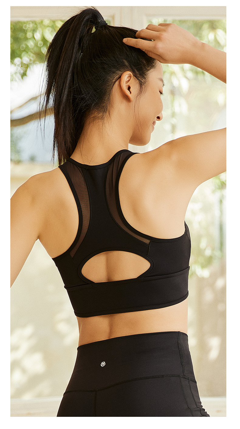 QUEEN YOGA 高強度運動健身背心(附可拆卸式胸墊)