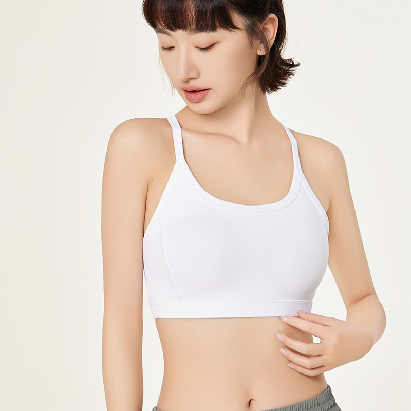 QUEEN YOGA 裸感薄款內搭運動瑜珈Bra(附可拆卸式胸墊)