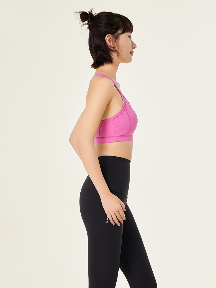 QUEEN YOGA 裸感薄款內搭運動瑜珈Bra(附可拆卸式胸墊)