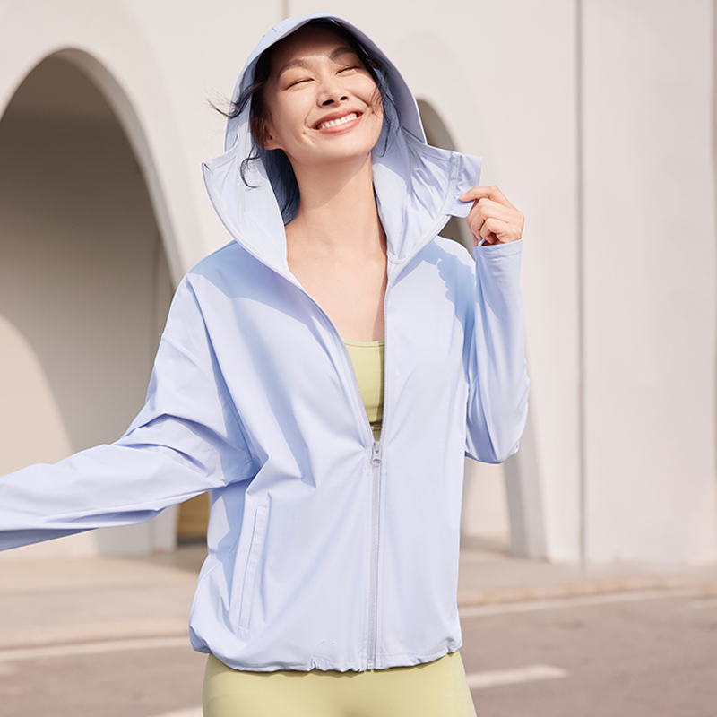 QUEEN YOGA瑜伽簡約寬鬆防曬外套