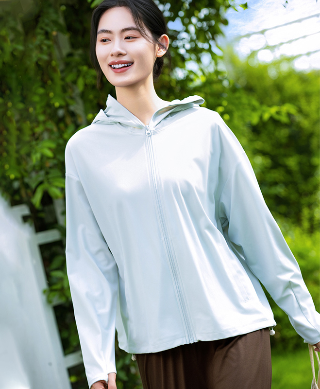 QUEEN YOGA瑜伽簡約寬鬆防曬外套