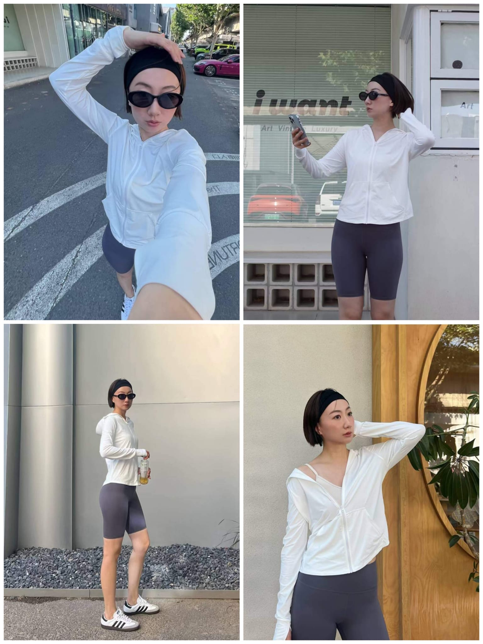 QUEEN YOGA瑜伽輕薄透氣防曬外套