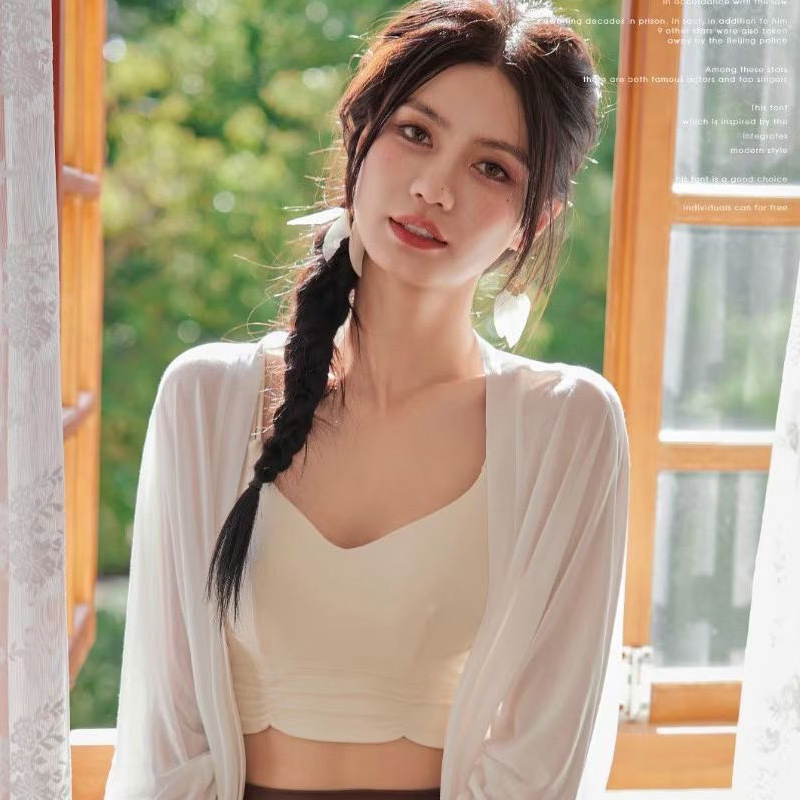 QUEEN YOGA萊賽爾長袖開衫外罩