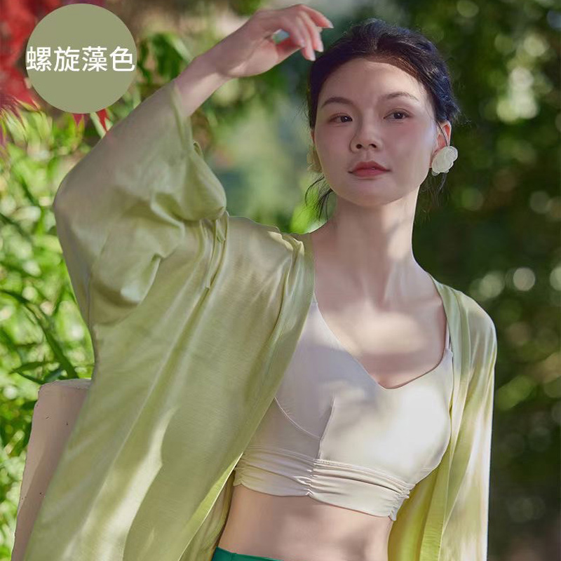 QUEEN YOGA萊賽爾長袖開衫外罩