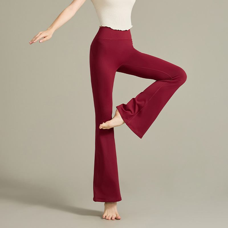 QUEEN YOGA修身時尚運動瑜珈喇叭長褲