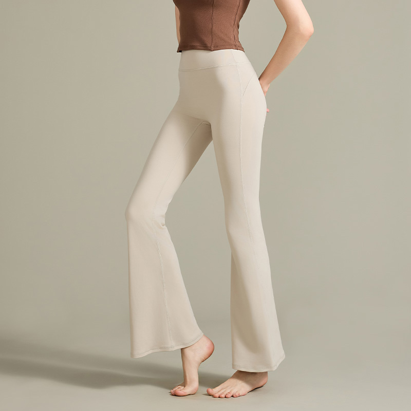 QUEEN YOGA修身時尚運動瑜珈喇叭長褲