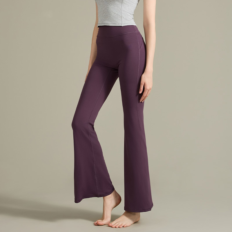 QUEEN YOGA修身時尚運動瑜珈喇叭長褲