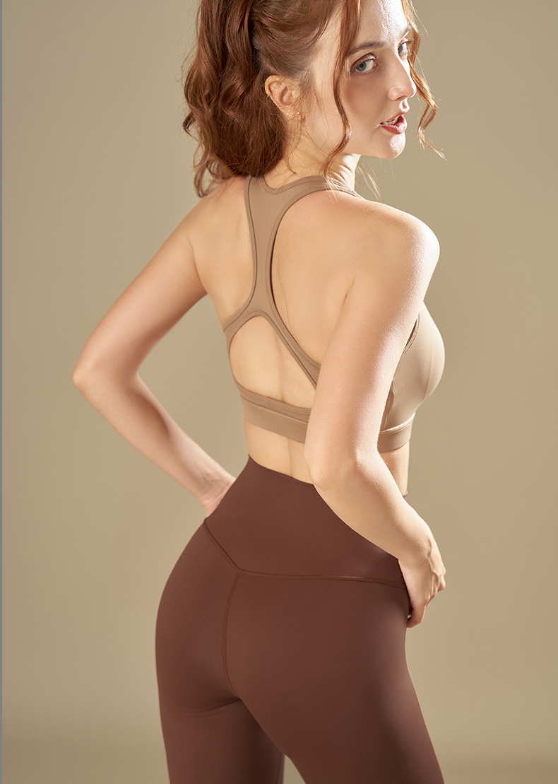 QUEEN YOGA工字露背運動瑜伽Bra(附胸墊)
