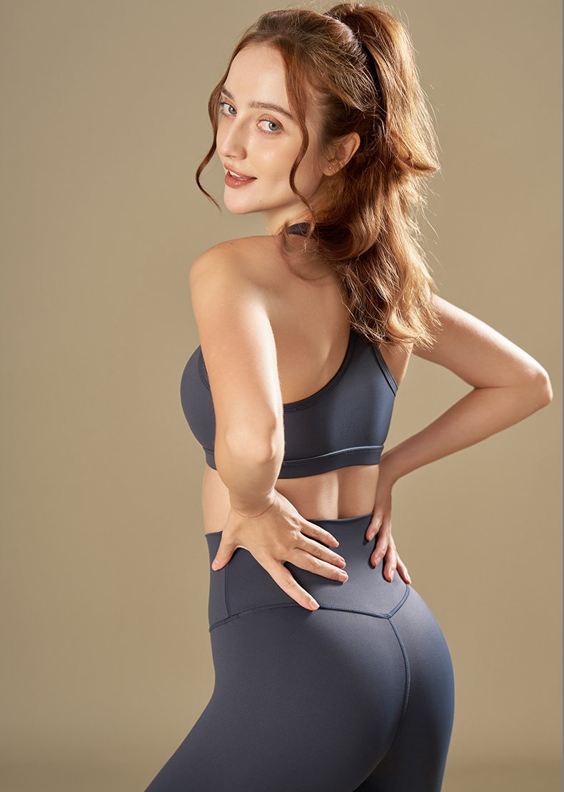 QUEEN YOGA基礎工字背運動瑜伽Bra(附胸墊)