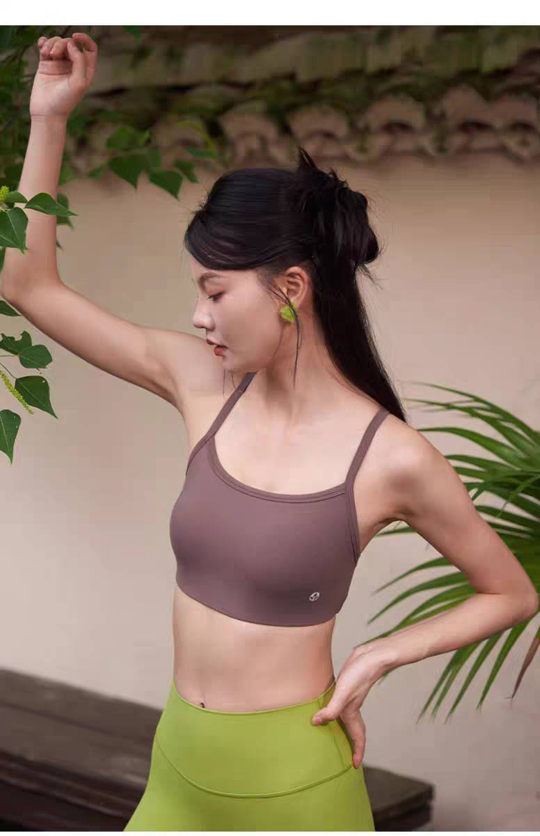 QUEEN YOGA瑜伽專業高端時尚運動內衣BRA（內含胸墊）
