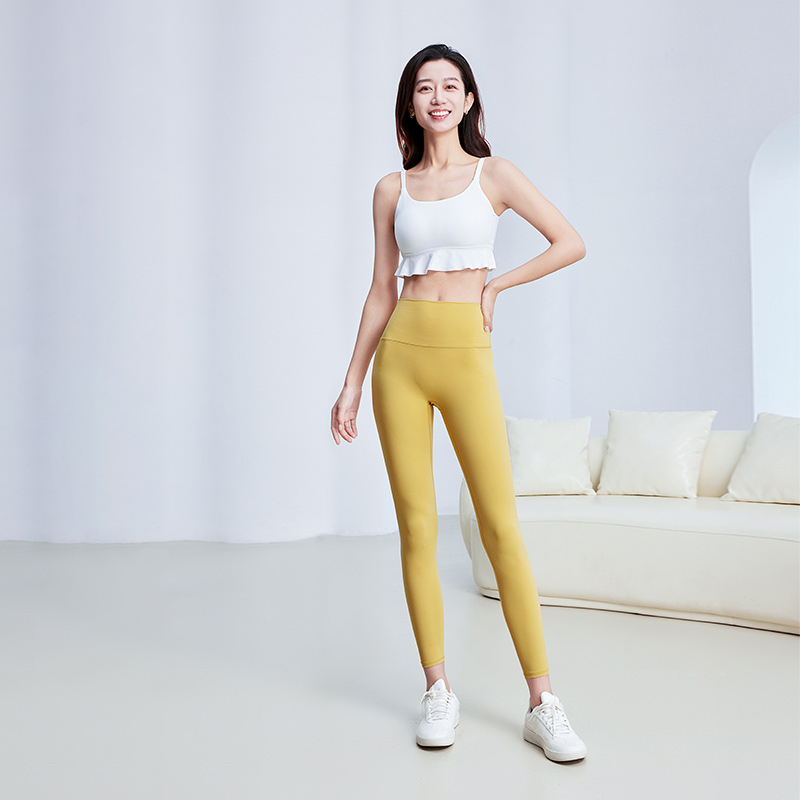QUEEN YOGA瑜伽服運動背心優雅可愛健身BRA內衣吊帶小可愛（附贈拆卸式胸墊）