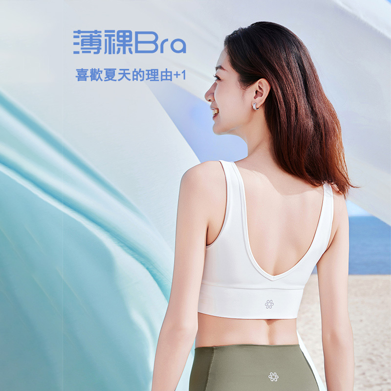 QUEEN  YOGA瑜伽服時尚簡約戶外運動美背健身BRA內衣小可愛（附贈可拆卸式胸墊）