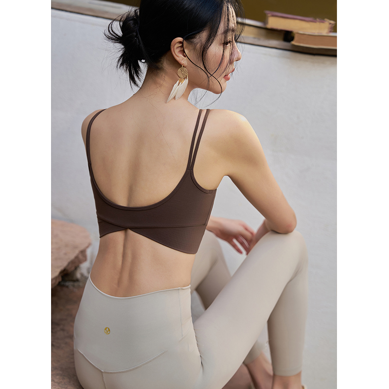 QUEEN YOGA金標U型美背運動瑜伽BRA(附可拆卸式胸墊)