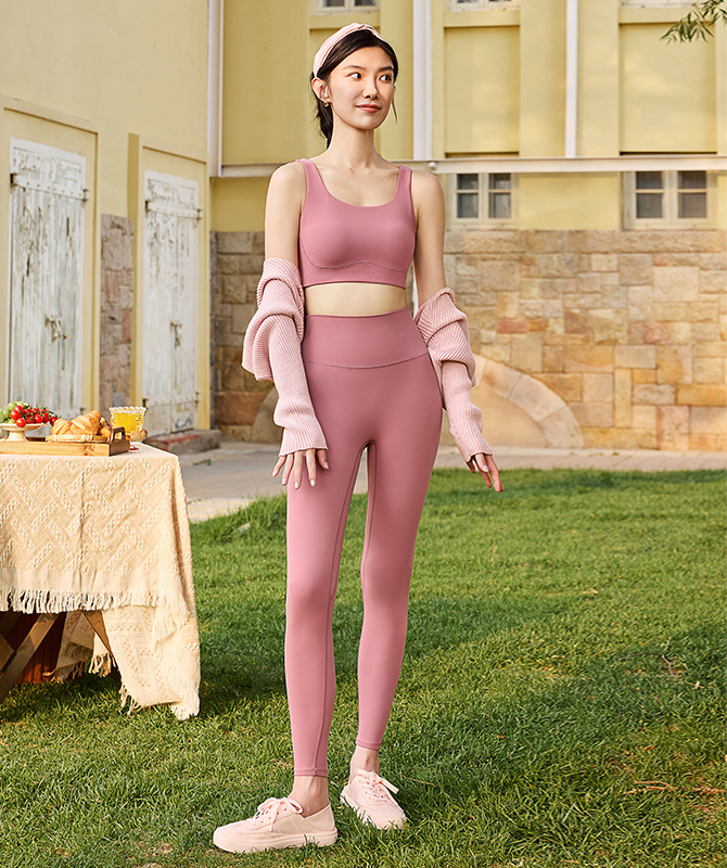 QUEEN YOGA高端美胸水滴一體杯運動瑜伽Bra