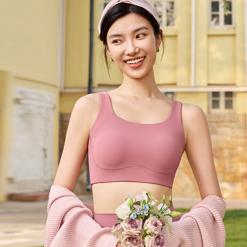 QUEEN YOGA高端美胸水滴一體杯運動瑜伽Bra