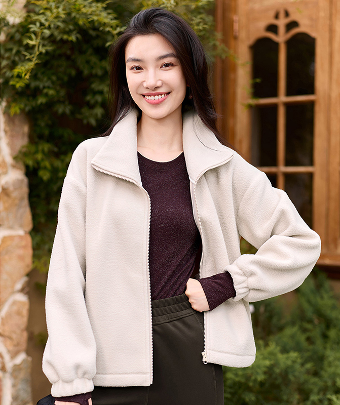 QUEEN YOGA瑜伽服新款保暖加絨運動健身休閒外套