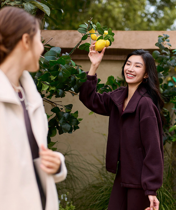 QUEEN YOGA瑜伽服新款保暖加絨運動健身休閒外套