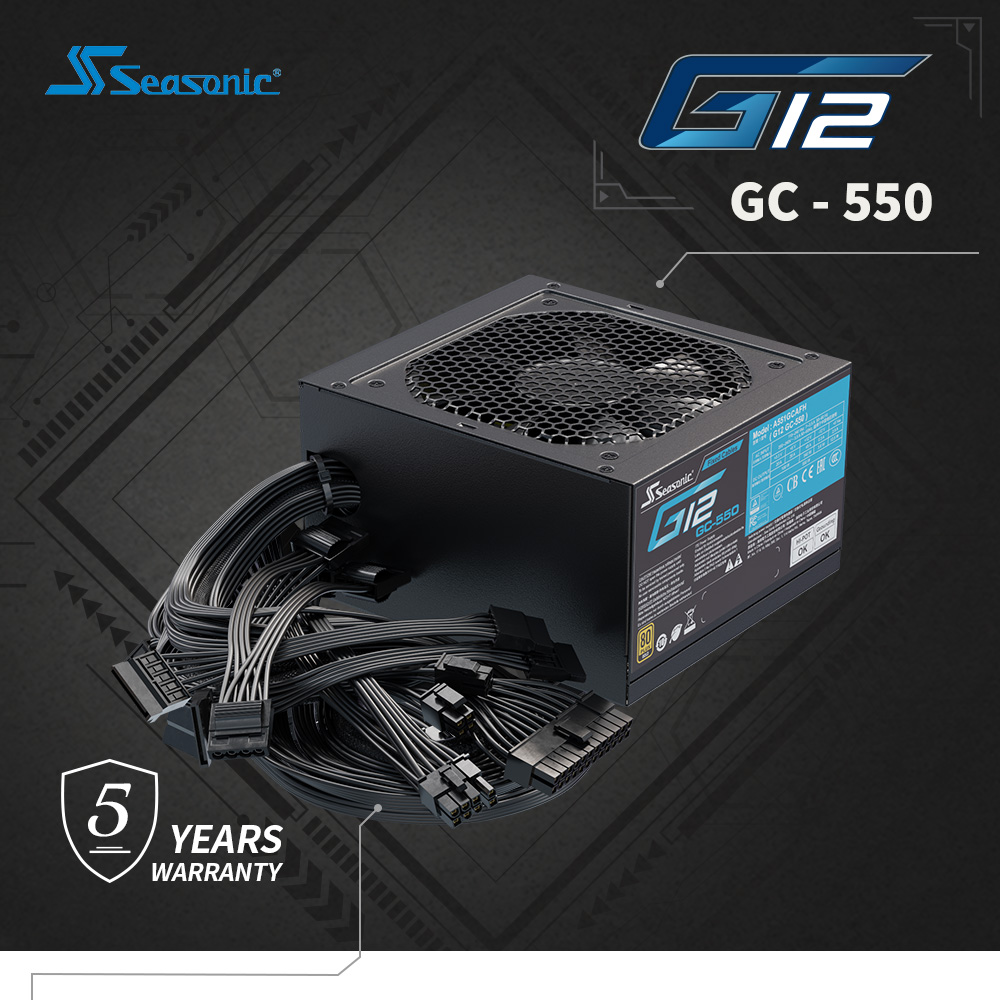 海韻 G12 GC-650W 金牌直出 保固五年