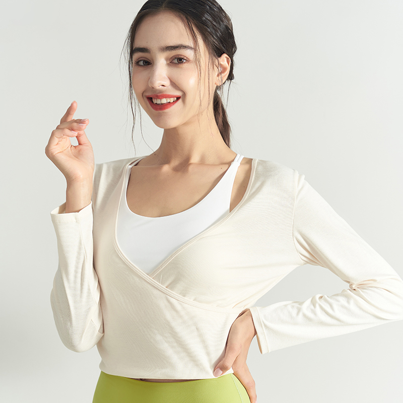 QUEEN YOGA瑜伽運動長袖罩衫外搭
