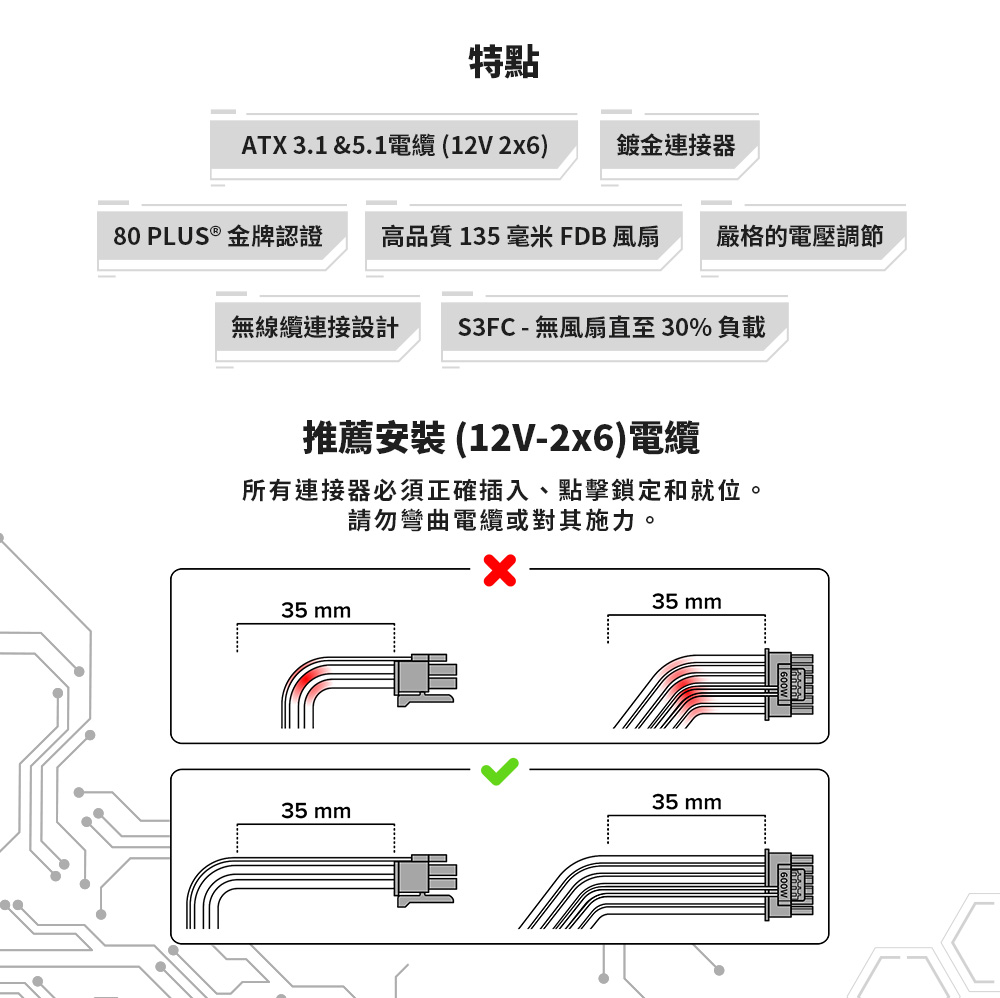 Seasonic 海韻 ATX3 Focus GX-850 金牌全模