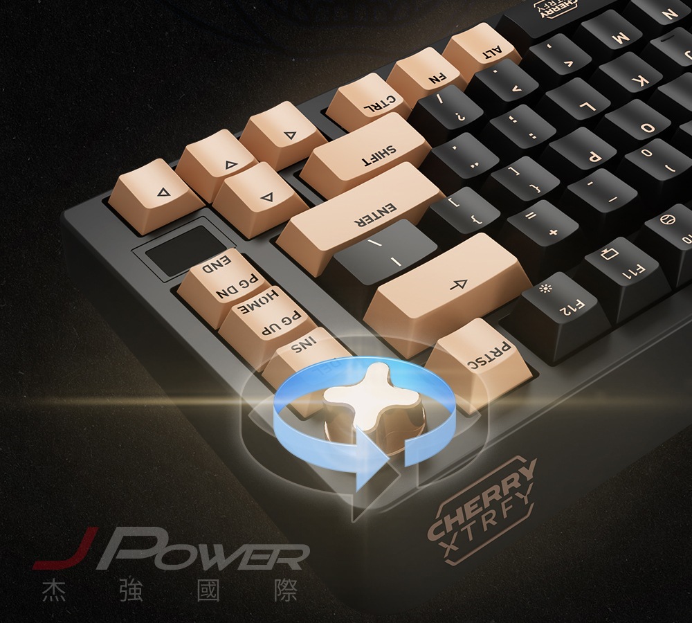 Cherry 無線三模 PIXIU75 RGB MX2A 金箍棒茶軸 