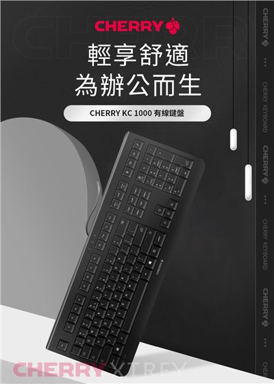 CHERRY KC 1000 薄膜式鍵盤