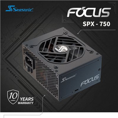 海韻 Seasonic FOCUS SPX-750 電源供應器 白金牌／全模 