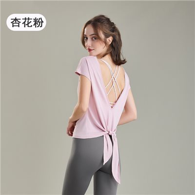 QUEEN YOGA瑜伽健身運動外搭罩衫（不含胸墊）