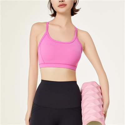 QUEEN YOGA 裸感薄款內搭運動瑜珈Bra(附可拆卸式胸墊)