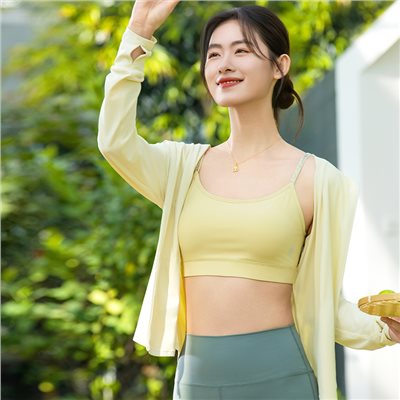 QUEEN YOGA瑜伽輕薄透氣防曬外套