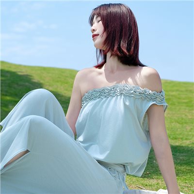 QUEEN YOGA瑜伽服吸湿排汗透氣運動斜肩漢麻無袖外搭瑜伽背心外掛搭罩衫（無胸墊款）